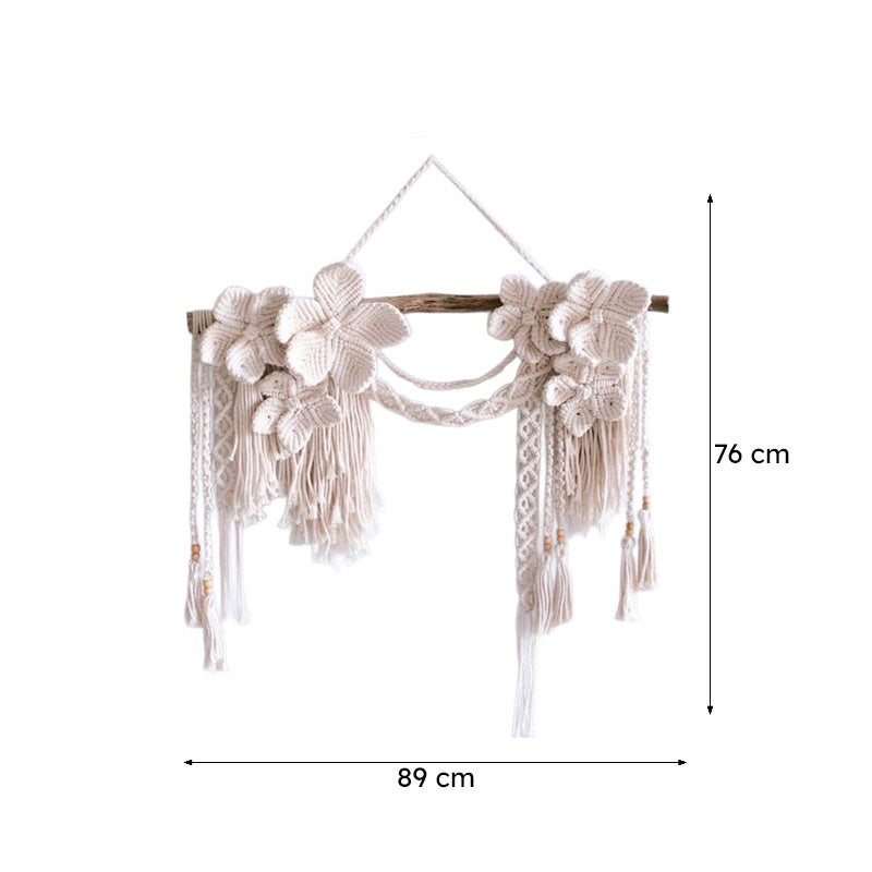 Daisy Garden Macrame Wall Accent media 5