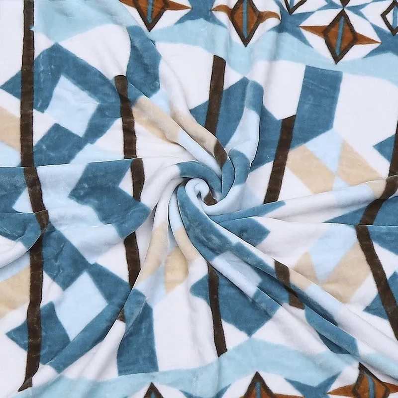 Monte Carlo Starry Haven Blanket (Blue,White) - 500 GSM media 7