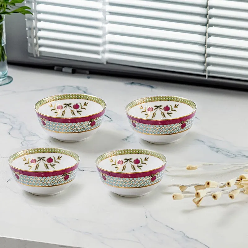 Pom Passion 24K Gold Plated Bowls(200 mL Each) - Set Of Four media 1