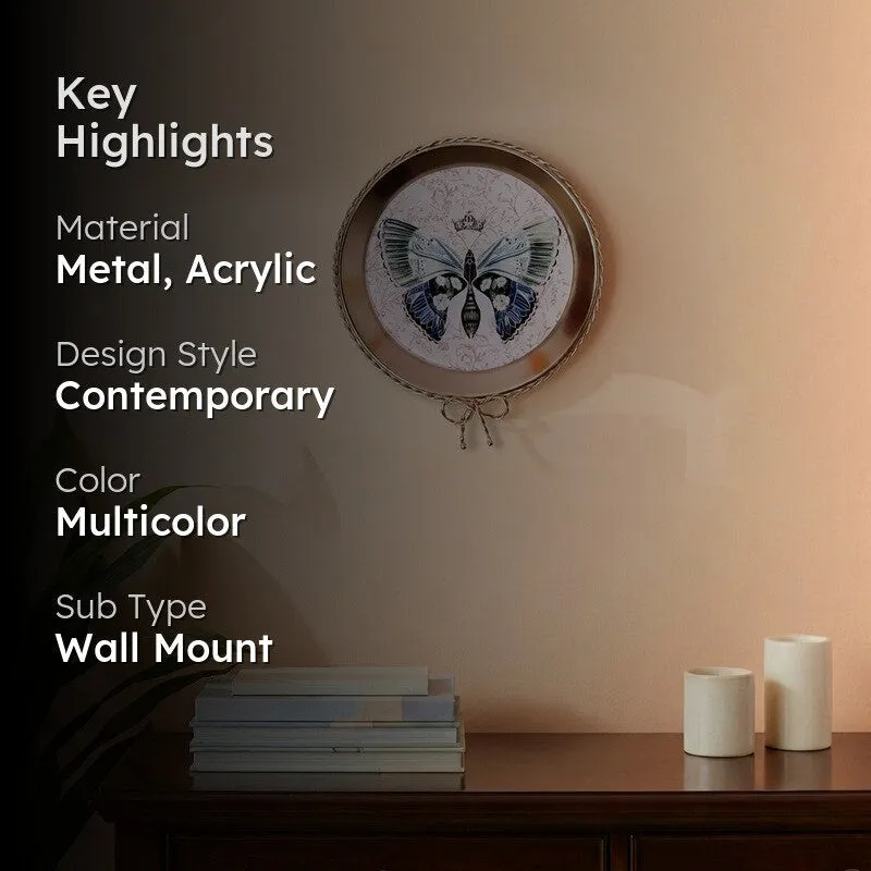WallAura ButterFly Decorative Wall Plate media 2
