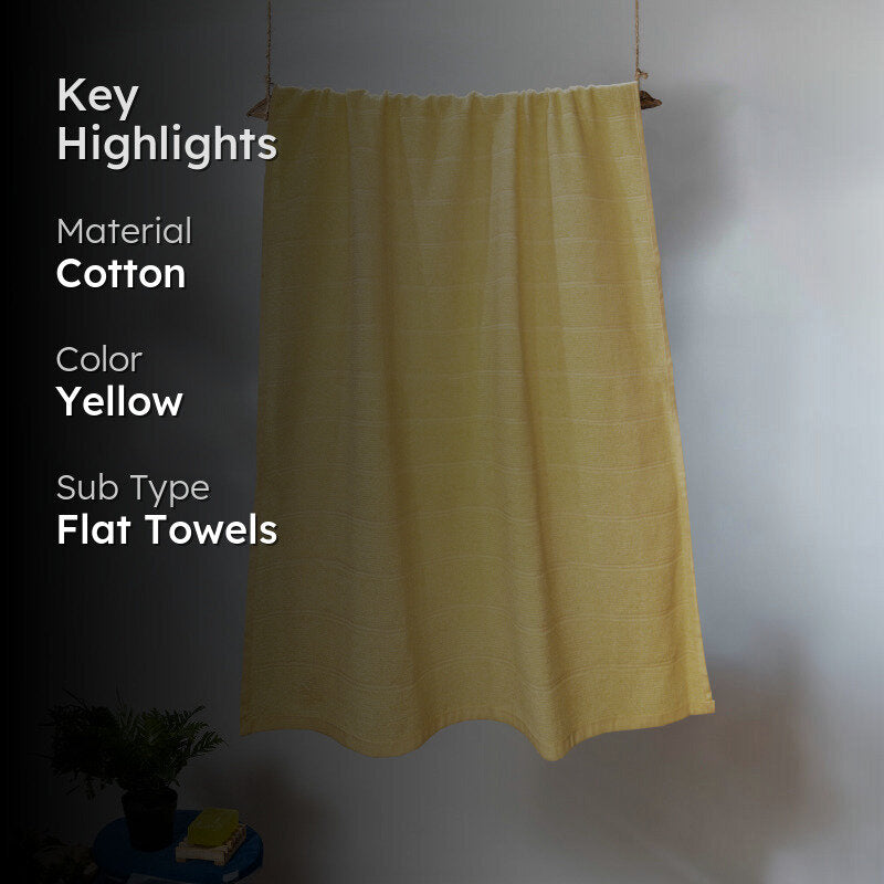 Sarda Bath Towel - Yellow media 2