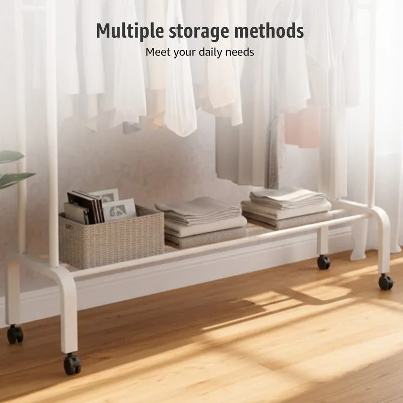 Laxis ThreadTower White Metal Cloth Hanger media 7