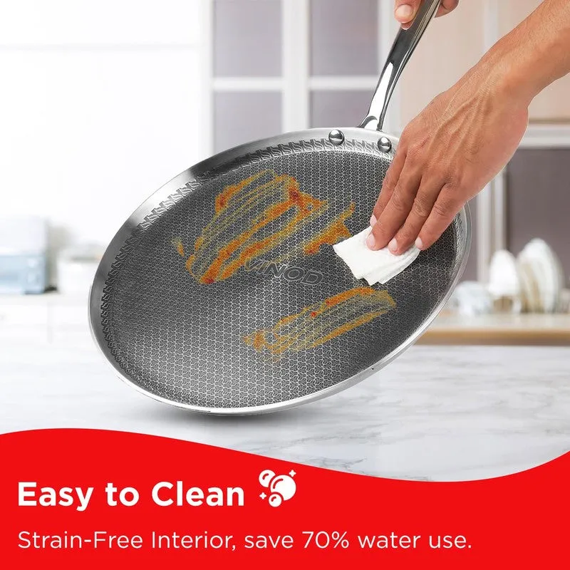 Vinod Velric Stainless Steel Dosa Tawa - 46 cm media 5