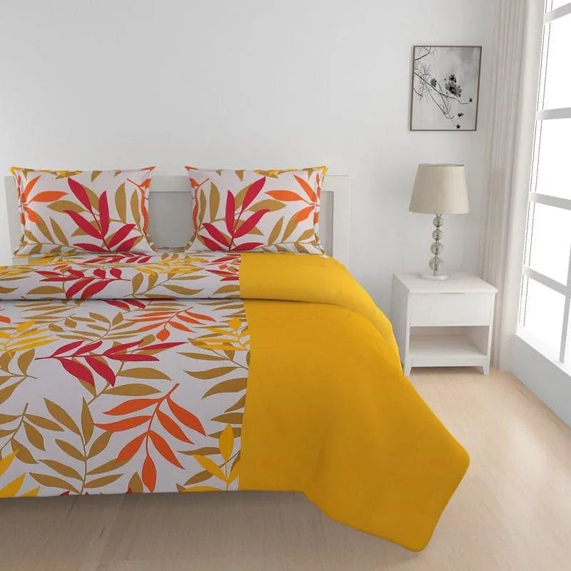 Swayam Sunshine Garden Cotton Bedsheet - 240 TC media 3