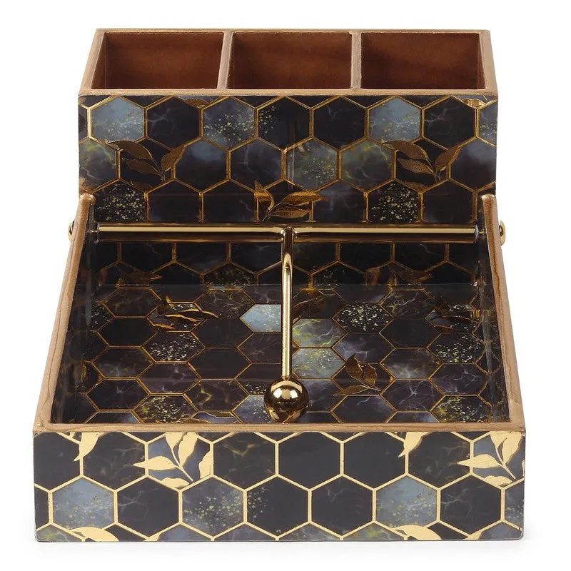 Hexiq Wooden Cutlery & Tissue holder media 4