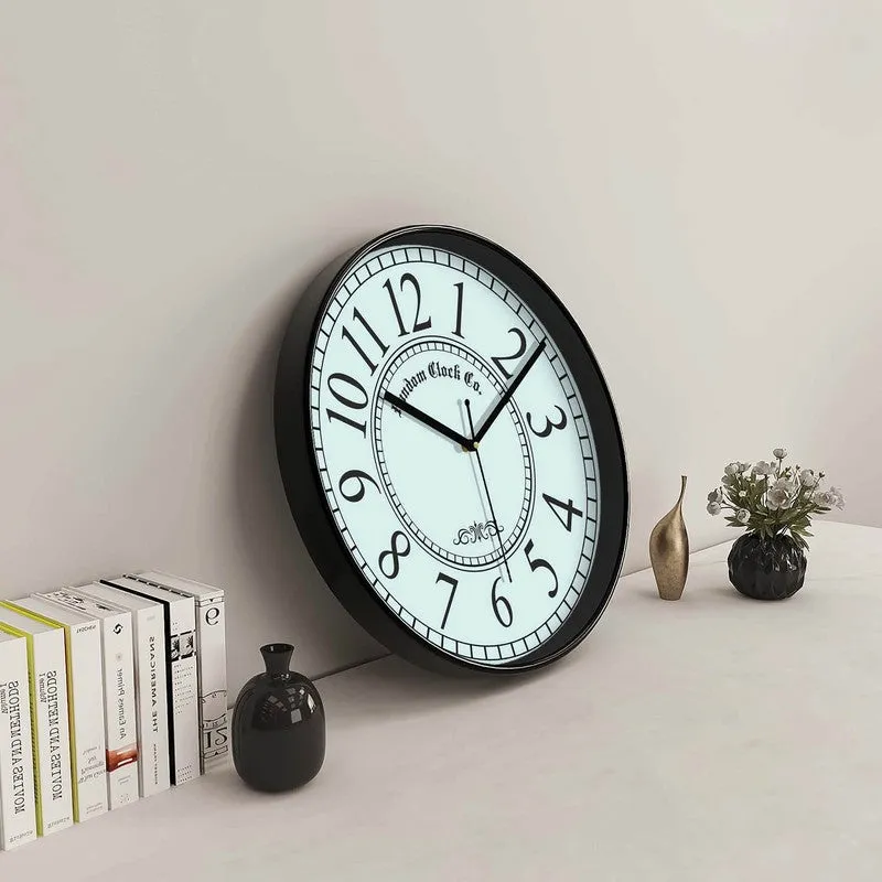 Timeaura Premium Silent Sweep Wall Clock - Green media 3