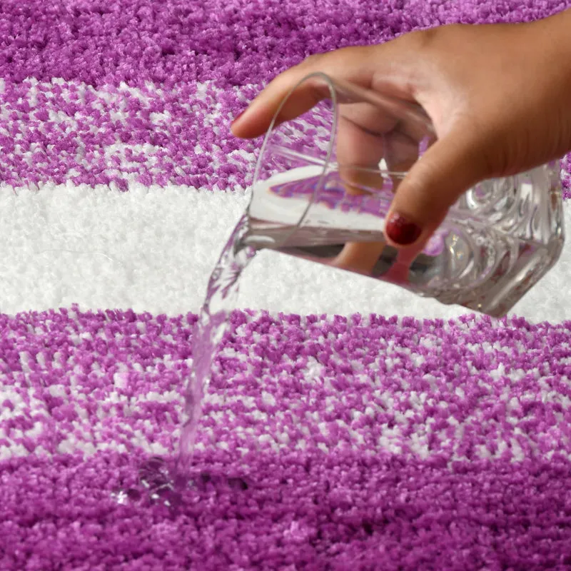 Zyra Cotton Bath Mat - Purple media 4