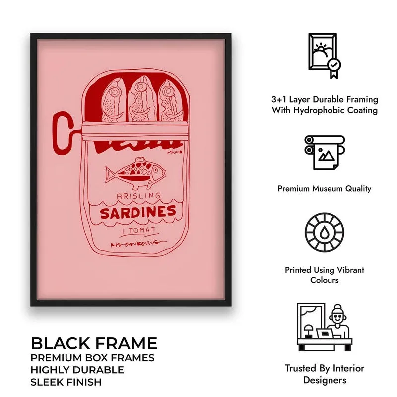 MonoPink Archival Canvas Wall Art - Black media 10