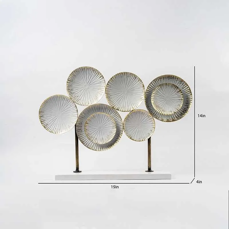 Plated Abstract Table Decor media 4