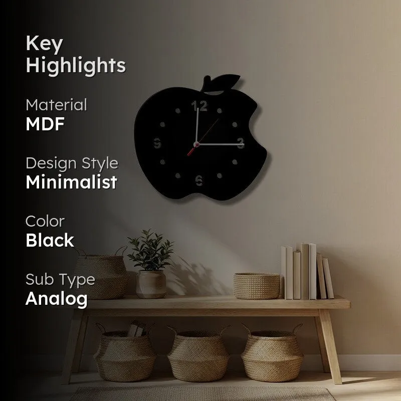 Applix MDF Wall Clock media 2