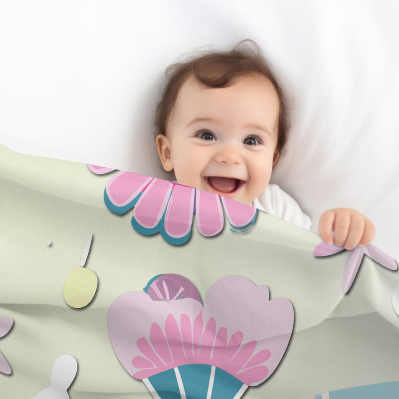 Cozy Cradle PolyCotton Quilt - 150 GSM media 8