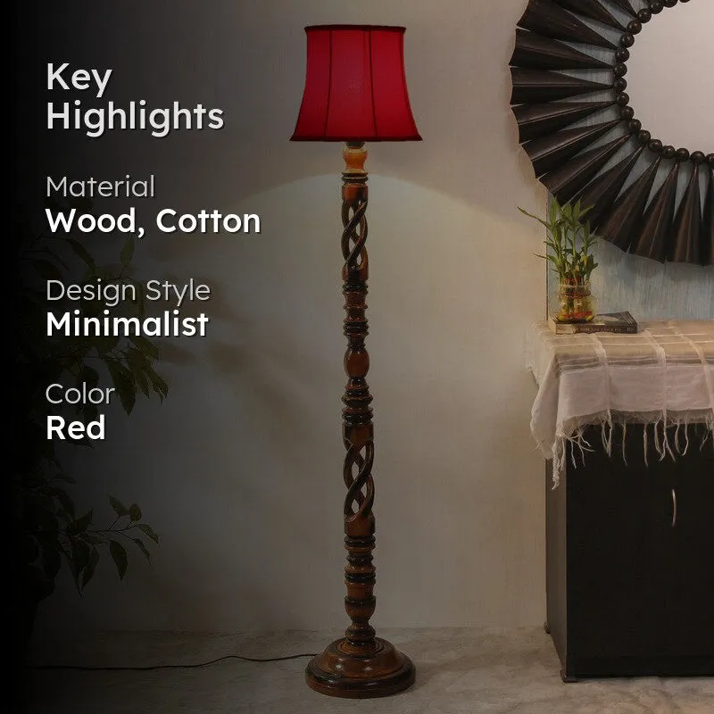 ImperialAura Luxe Floor Lamp (Red) media 2