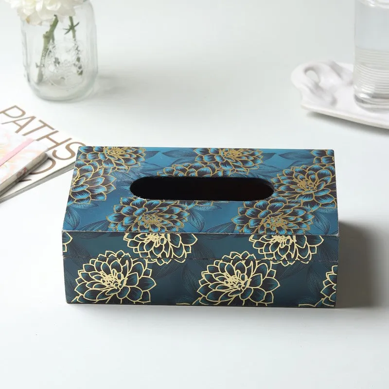 Deshira Wooden Tissue Holder media 3