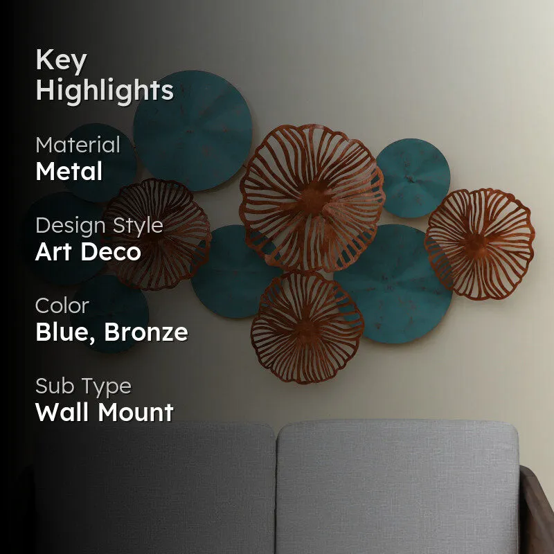 Floral Blooms Metal Wall Accent media 2