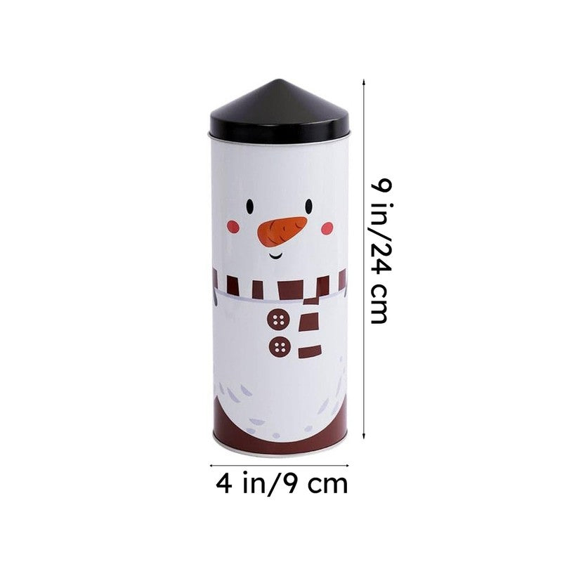 Snowman Stack Storage Jar media 7
