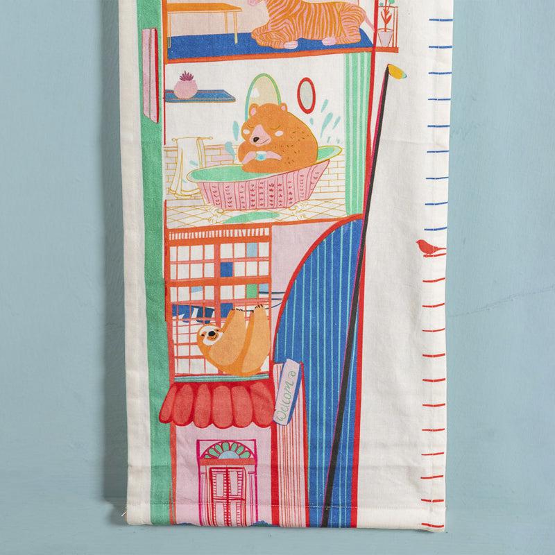 Urban Jungle Handpainted Height Chart media 3