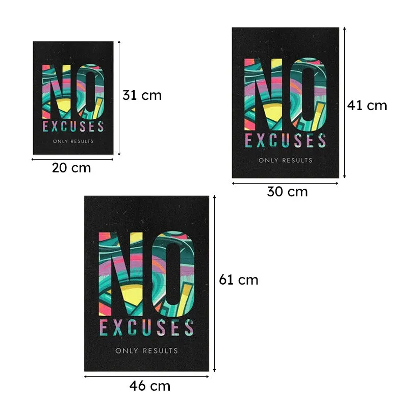 No Excuses Vibes Wall Poster media 10