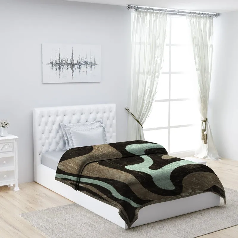 Monte Carlo Waves of Serenity Blanket (Green)- 1022 GSM media 1