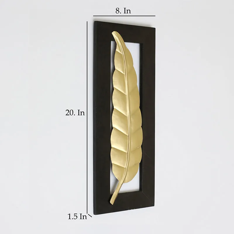 Eryx Feather Metal Wall Accent media 4