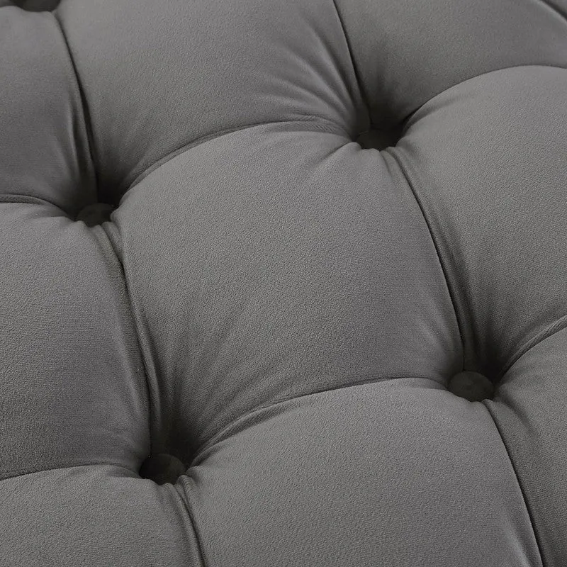 Elvixa Seatix Ottoman - Grey media 7