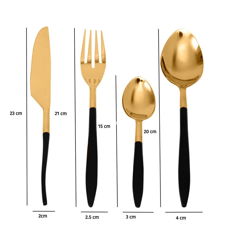 Nibla Cutlery Set - Twenty Four Piece Set media 6