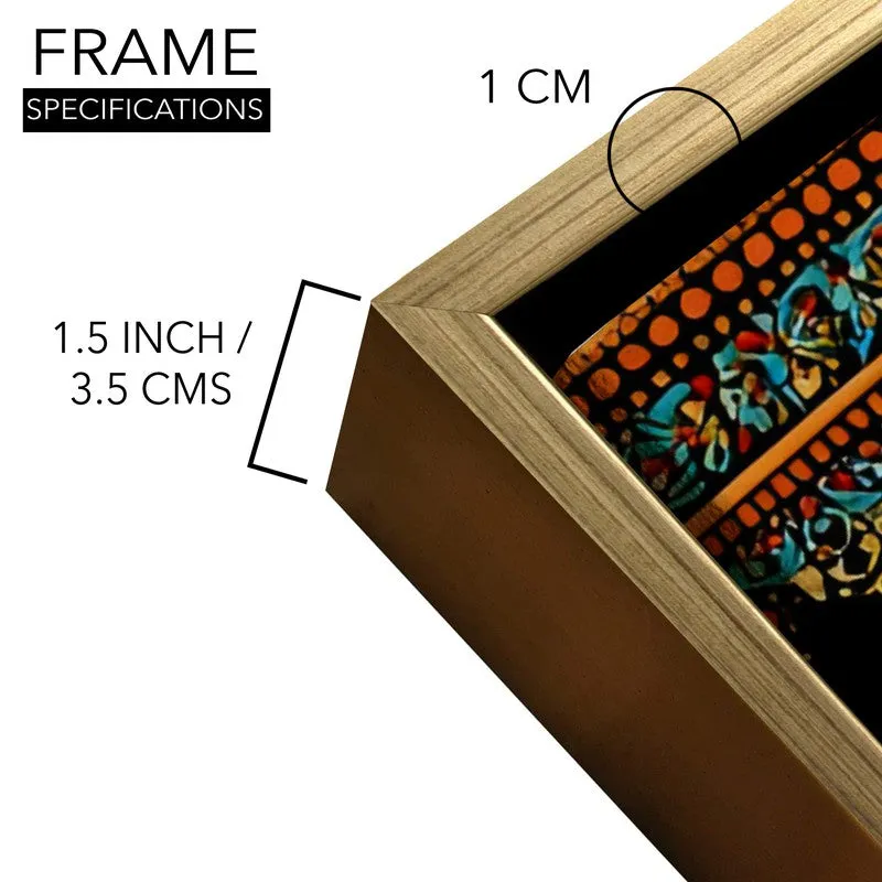 Vibrant Kashi Folk Wall Art media 6