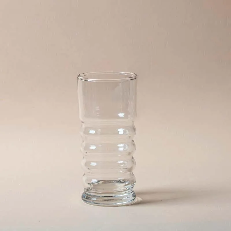 Ribbed Drinking Glass (365mL) - Set Of Six media 4