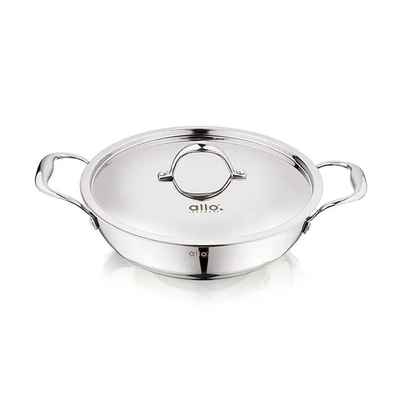 Suko Induction Safe Kadhai With Lid - 6800 mL / 13 Inches media 3