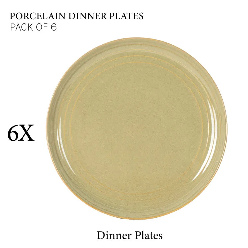 Estia Dinner Plate (Olive Green) - Set Of Six media 4
