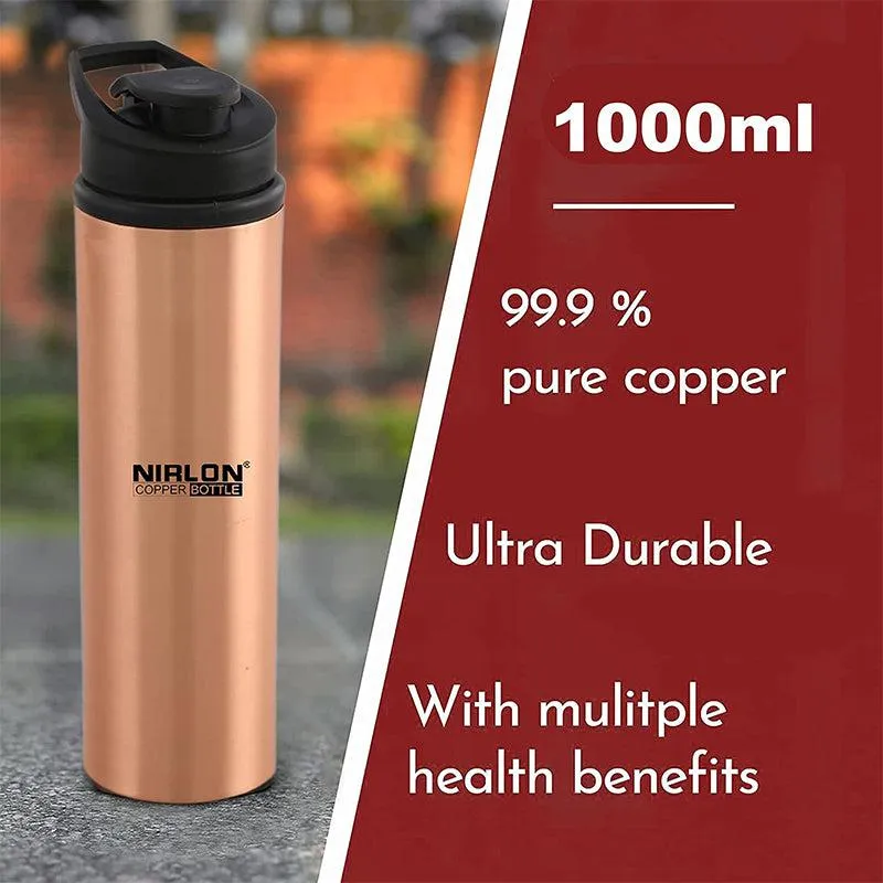 Sabella Copper Water Bottle - 1000 mL media 3