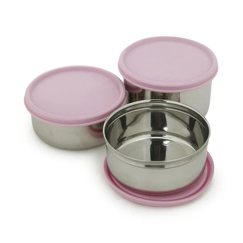 Darian Pink Lunch Box (500 ml/350 ml) - Four Piece Set media 4