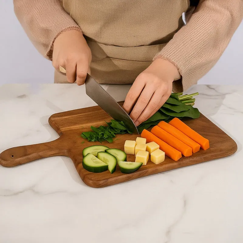 Orlav Boho Acacia Wood Chopping Board media 1