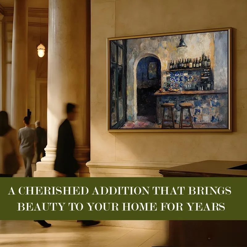 Glinting Canvas Wall Painting With Frame media 7
