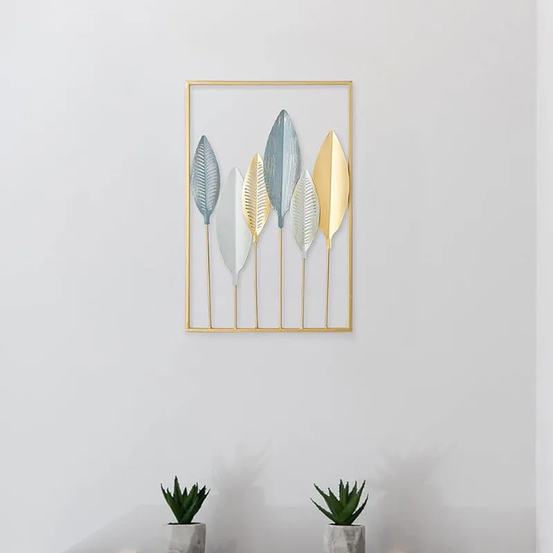 Griva Leaf Iron Wall Accent media 3