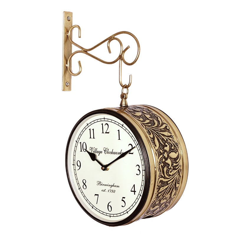 Blooming Hours Wood Wall Clock media 6
