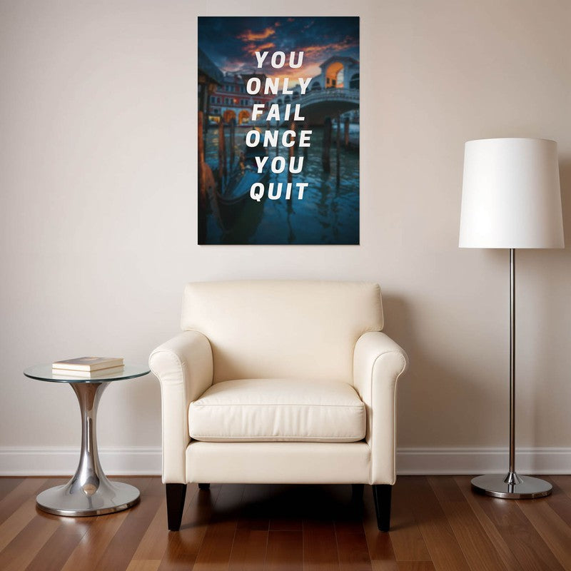 Persistence Vibes Wall Poster
