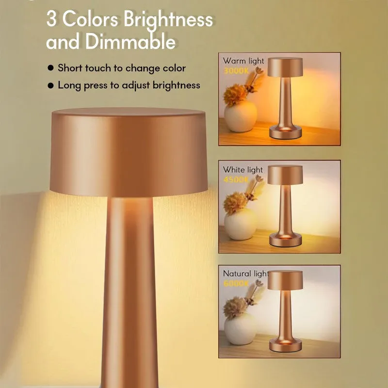 OptiLume Multi Metal Table Lamp - Rose Gold media 4