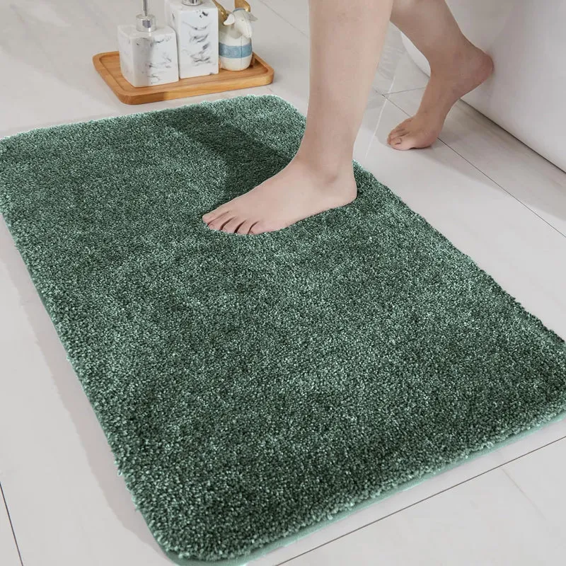 Nuo Luxe Bath Mat - Green media 1