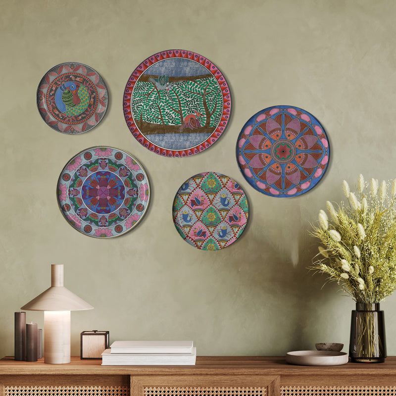 Tradiva  Metal Wall Plate - Set Of Five media 3