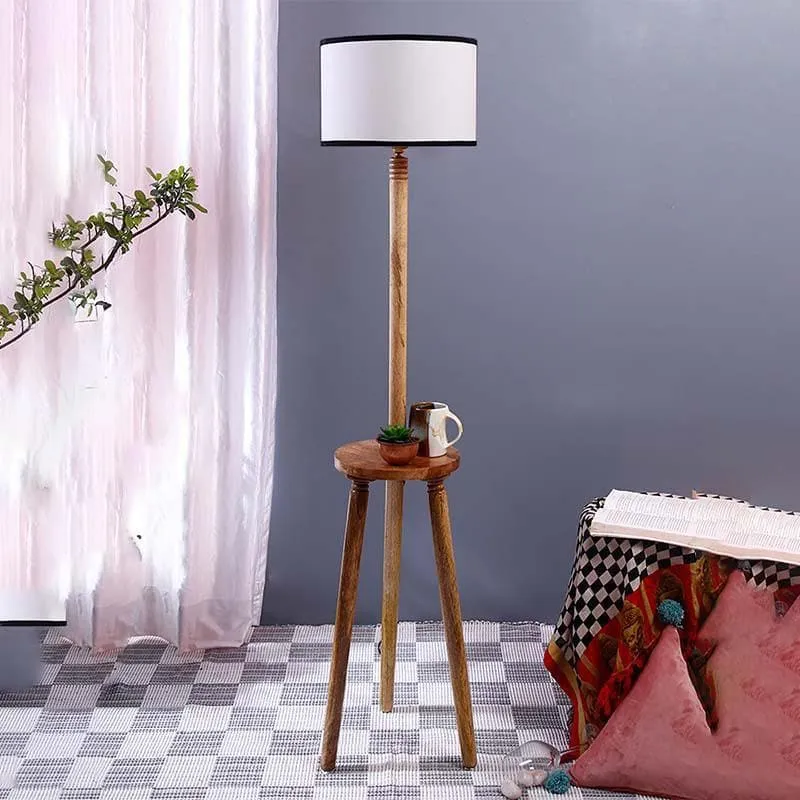 Tripod Floor Lamp - White media 3