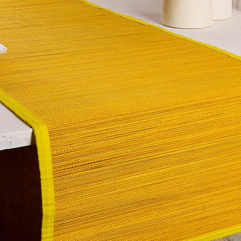 Woodland Nest Bamboo Table Runner - Yellow media 4