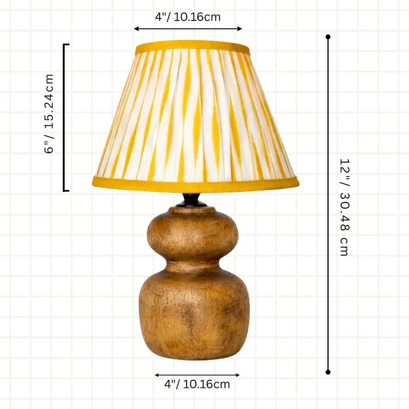 Lennox Radiant Cotton Table Lamp - Yellow media 7