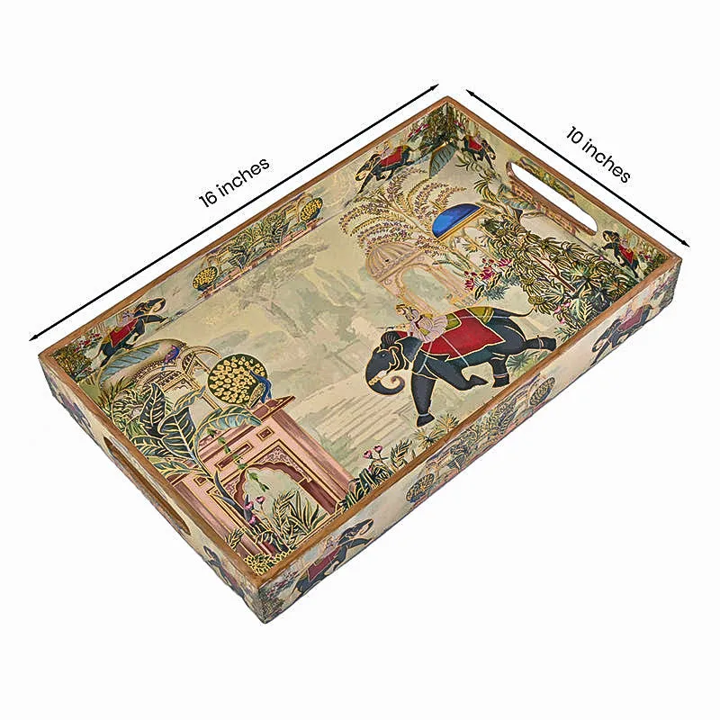 Hastina Wood Serving Tray media 7