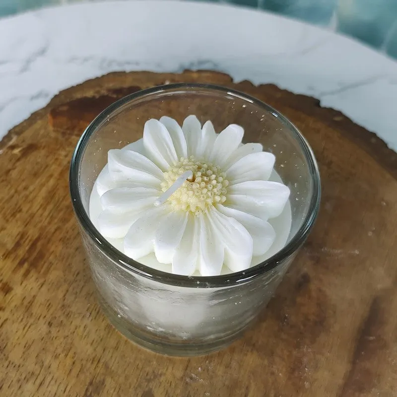 Pearl Bloom Soy Wax Candle - Set Of Two media 4