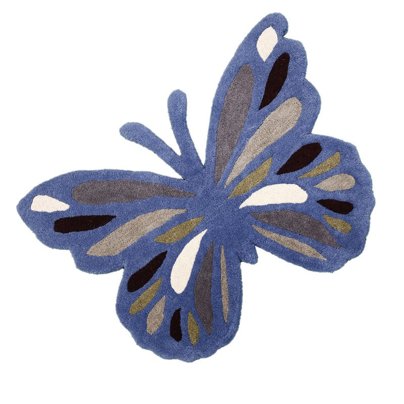Butterfly Haven Tufted Wool Carpet media 4