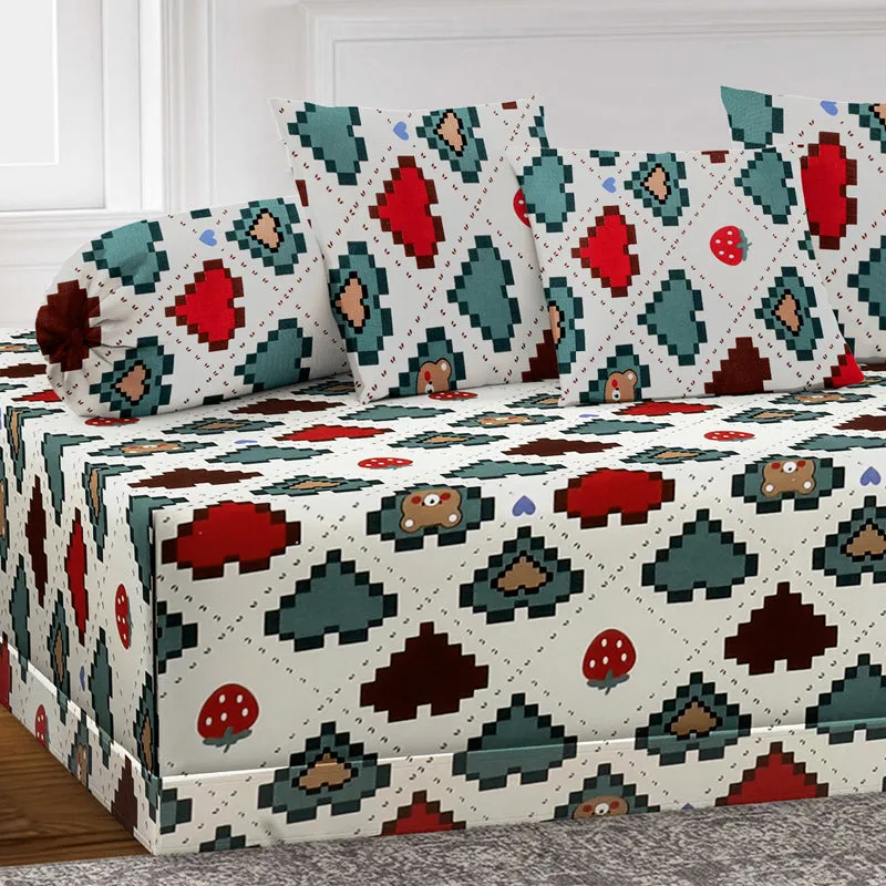 MotifLUx Diwan Set - Six Piece Set media 3