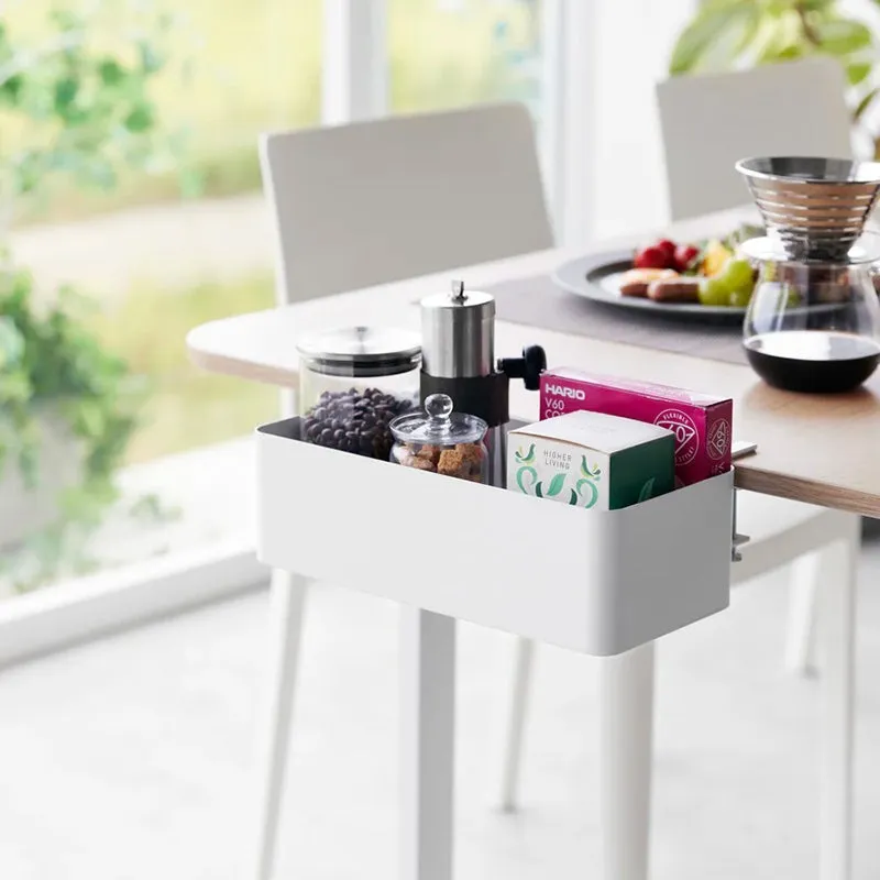 Desk Dock Carbon Steel Rack - White media 5