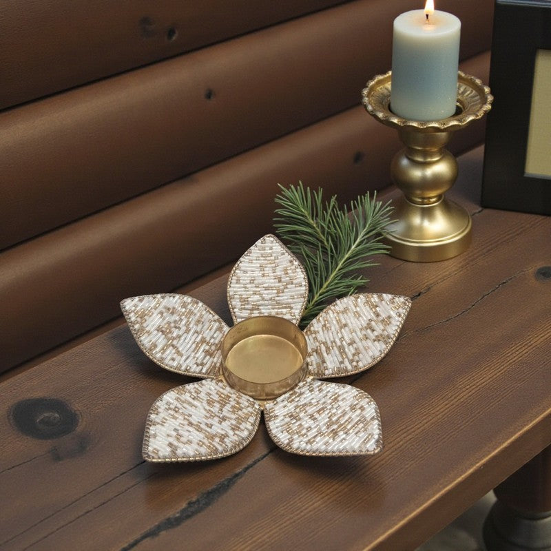 Petal Spark Tea Light Candle Holder media 3