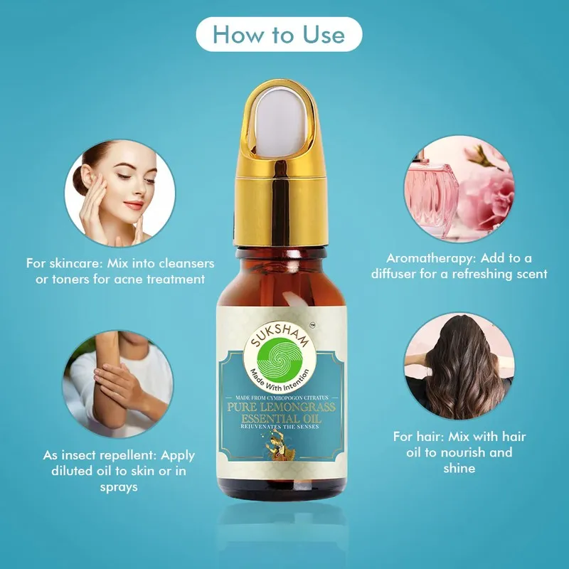 Lemongrass Essential Oil - 15 ML media 10