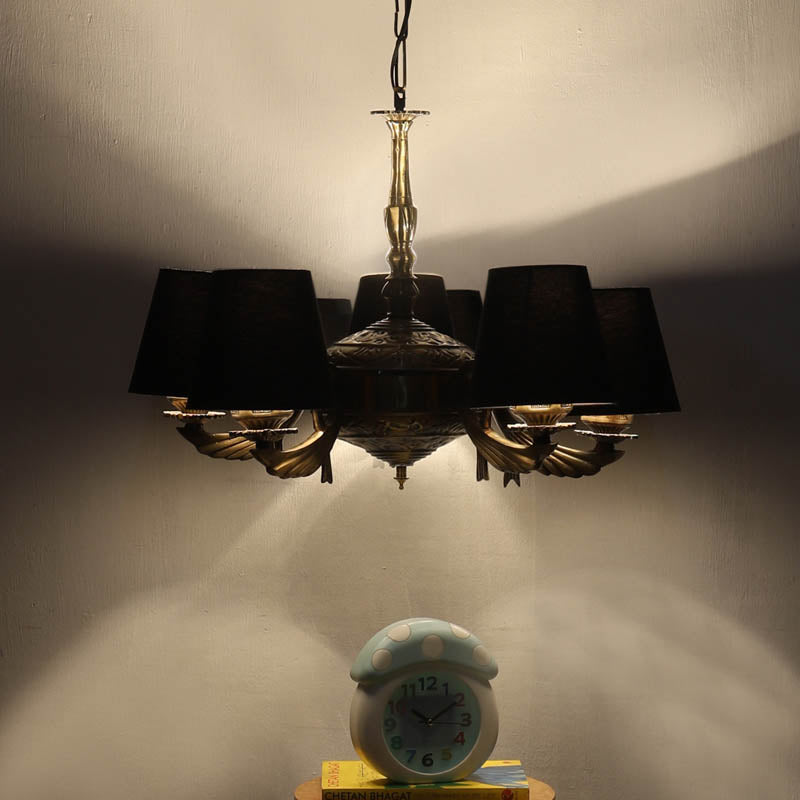 Corvo Conical Golden Antique Ceiling Lamp